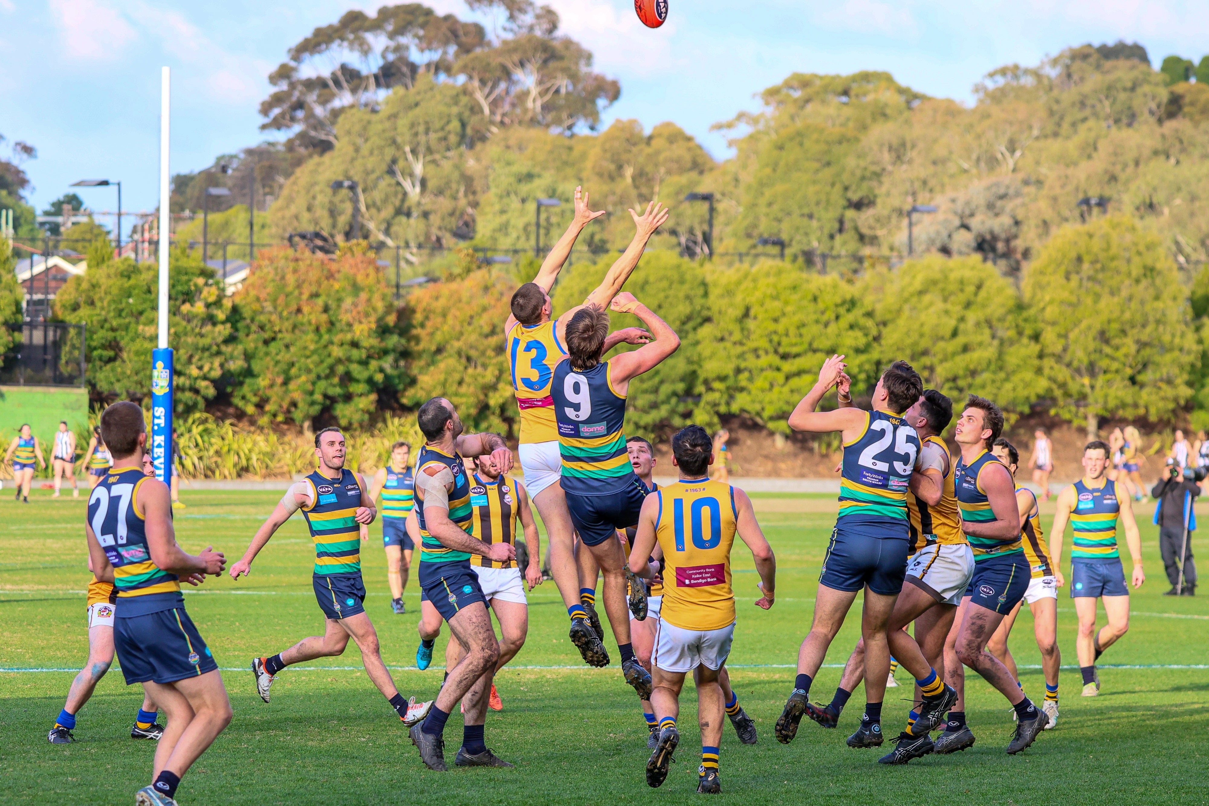 Snowdogs Show Heart but Fall Short Against St Kevin’s