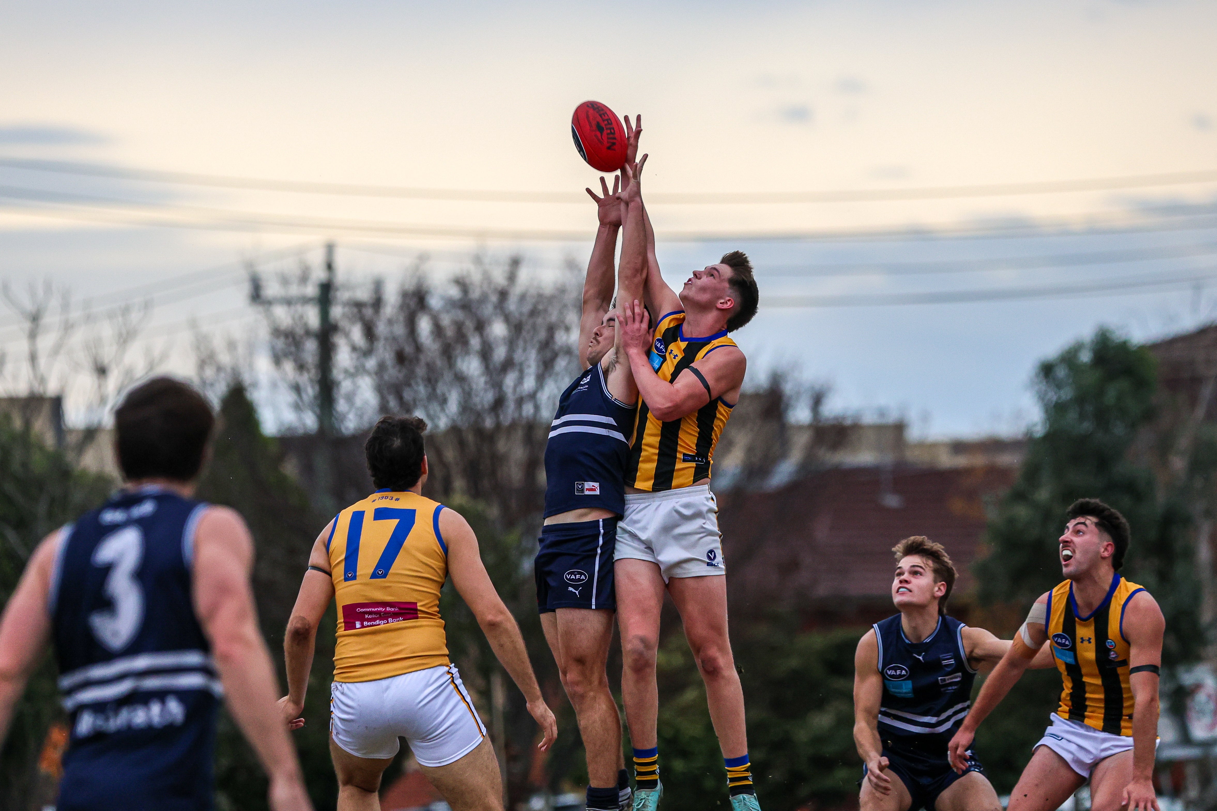 St Bernard’s Battle the Elements in a Tough Day Against Caulfield