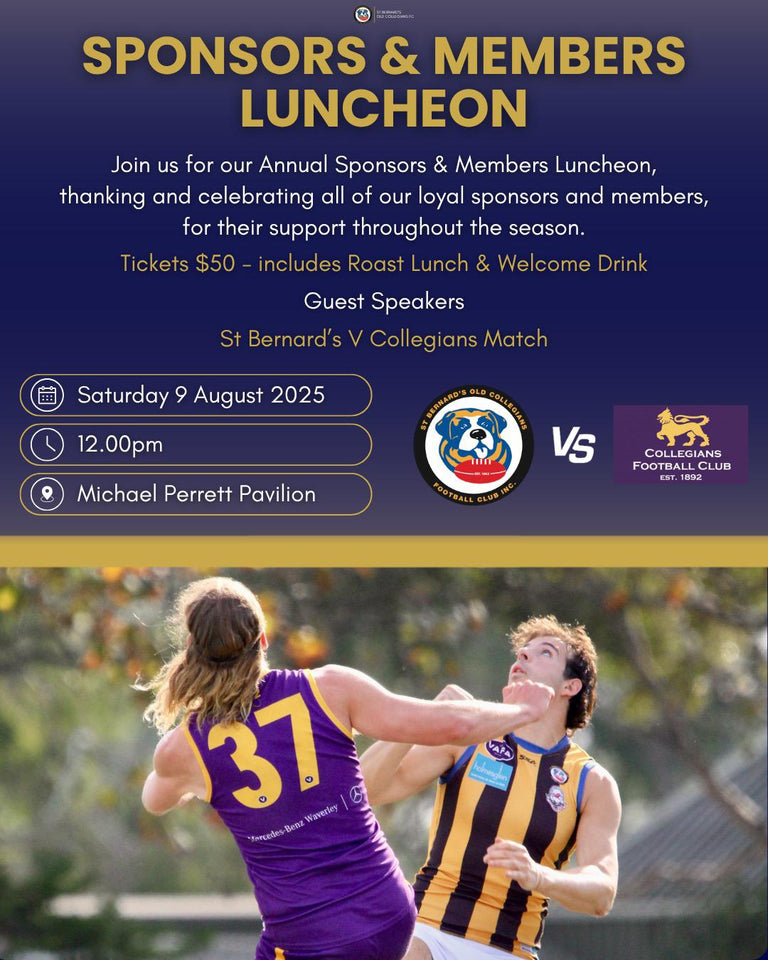 Sponsors & Members Luncheon