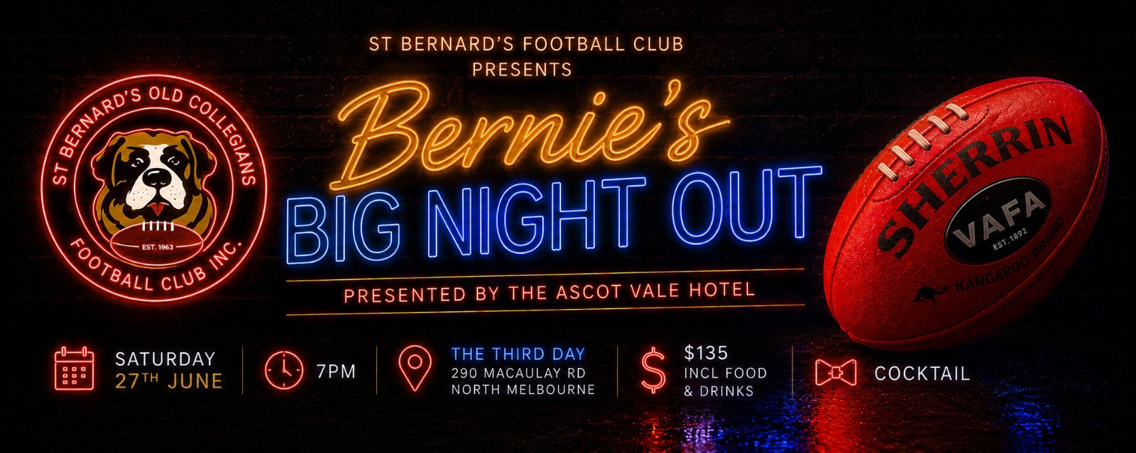 Bernie's Big Night Out 2026