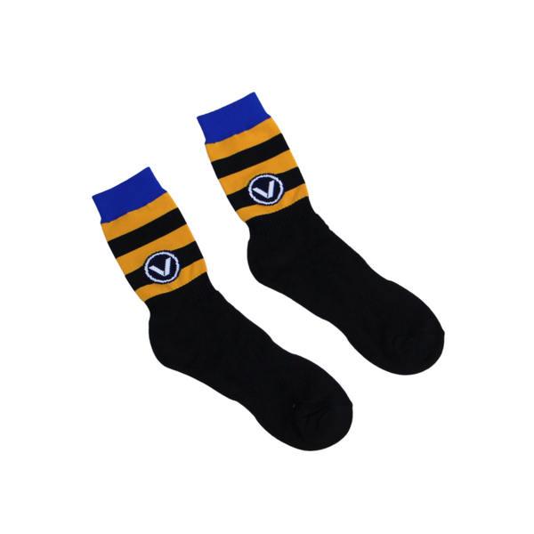 St Bernards Seniors Short Socks Blue