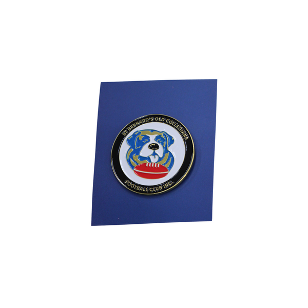 St Bernards Lapel Pin Gold