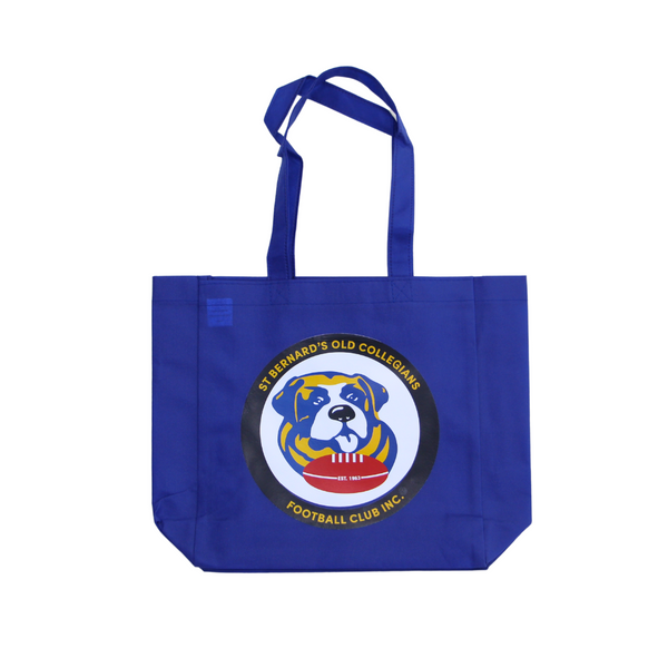 St Bernards Tote Bag Blue
